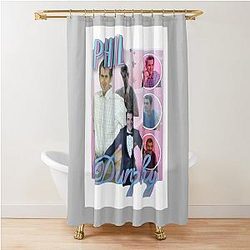 Phil Dunphy Y2K Shirt Long Shower Curtain