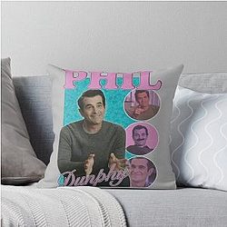 10mb Vintage Phil Dunphy Bootleg, Phil Dunphy Sweatshirt, Phil Dunphy Modern Family Throw Pillow