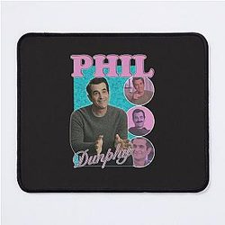 10mb Vintage Phil Dunphy Homage Bootleg Phil T-shirt - Sweatshirt, Phil Dunphy Modern Family Mouse Pad