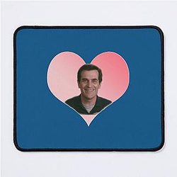 Modern Family Phil Dunphy Heart Mousepad