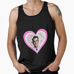 Modern Family Phil Dunphy Heart Tank Top