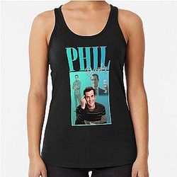 Phil Dunphy Racerback Tank Top