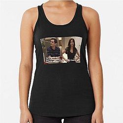 Phil Dunphy and Gloria Pritchett Modern Family Quote Racerback Tank Top