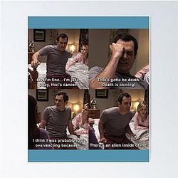Phil Dunphy overreacting Modern Family Poster
