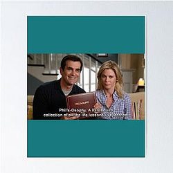 Phil Dunphy's Philosophy Quote Modern Family Poster