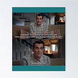 Phil Dunphy's quote from Modern Family Poster