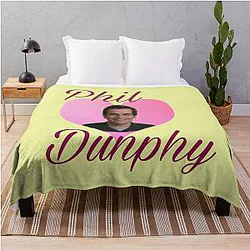 Modern Family Phil Dunphy Heart Throw Blanket