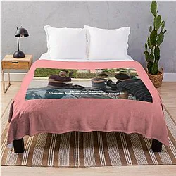 Human beings are terrible Phil Dunphy Modern Family quote Throw Blanket