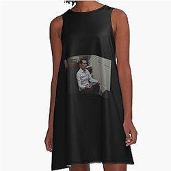 Phil Dunphy meditating A-Line Dress
