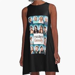 A-Line Modern Family  funny  Poster claire dunphy  phil dunphy haley dunphy  cameron tucker gloria pritchett tv show sitcom