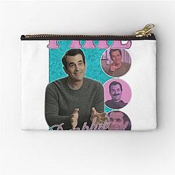 10mb Vintage Phil Dunphy Homage Bootleg, Phil Dunphy T-shirt Sweatshirt, Phil Dunphy Modern Family Zipper Pouch