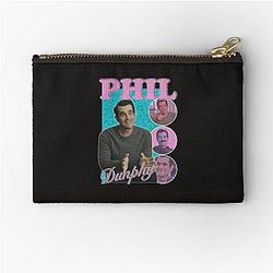 10mb Vintage Phil Dunphy Homage Bootleg, Phil Dunphy Sweatshirt, Phil Dunphy Modern Family Zipper Pouch