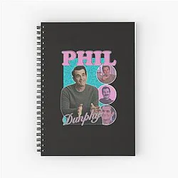 Vintage Phil Dunphy Homage Bootleg, Phil Dunphy Tee - Sweatshirt, Phil Dunphy Modern Family Spiral Notebook