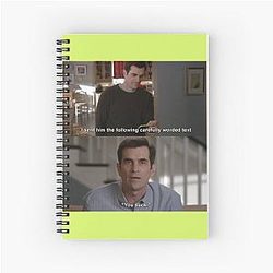 Phil Dunphy Modern Family Spiral Notebook