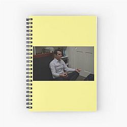 Phil Dunphy meditating in a spiral notebook.