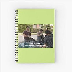 Human Beings are Terrible Phil Dunphy Modern Family Quote Spiral Notebook