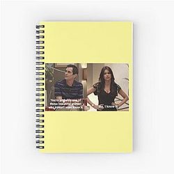Phil Dunphy and Gloria Pritchett Modern Family quote Spiral Notebook