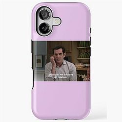 Prepare to Phil the agony of Dunphy Modern Family quote iPhone Tough Case