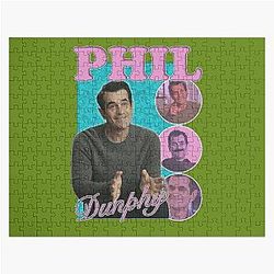 10mb Vintage Phil Dunphy Homage Sweatshirt Phil Dunphy Modern Family Jigsaw Puzzle
