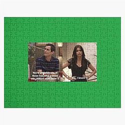 Phil Dunphy and Gloria Pritchett Modern Family Jigsaw Puzzle