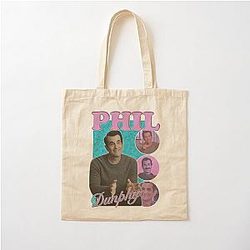 10mb Vintage Phil Dunphy Homage Bootleg Cotton Tote Bag