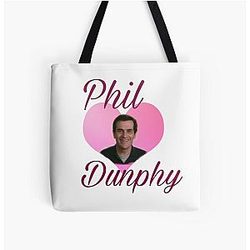 Modern Family Phil Dunphy heart meme All Over Tote Bag