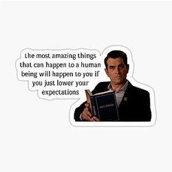 Phil Dunphy Quote Sticker