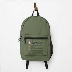 Life Lessons from Phil Dunphy Modern Family Cameron Tucker Alex Dunphy Gift Backpack