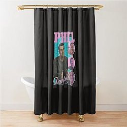 10mb Vintage Phil Dunphy Homage Bootleg, Phil Dunphy T-shirt/Sweatshirt, Phil Dunphy Modern Family Shower Curtain