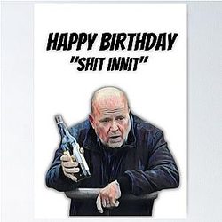 Phil Mitchell Happy Birthday Poster