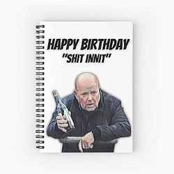 Phil Mitchell Happy Birthday Spiral Notebook