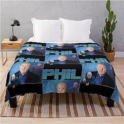 Phil Mitchell Tribute Gift TV Fan Blanket