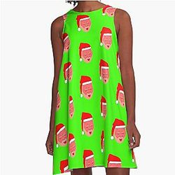 Phil Mitchell Vomiting A-Line Dress