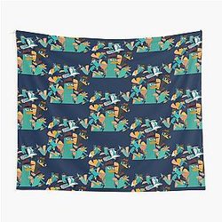 Perry the Platypus Phineas and Ferb Tapestry
