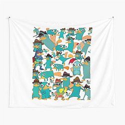 Phineas and Ferb: Perry the Platypus Tapestry