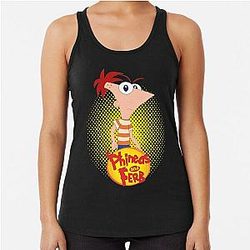Phineas and Ferb Racerback Tank Top