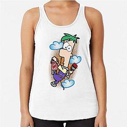 Phineas and Ferb Racerback Tank Top