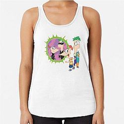 Phineas and Ferb Love You Tank Top