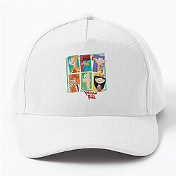 Disney Phineas and Ferb Character Collage Baseball Cap