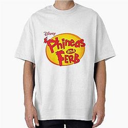 Phineas and Ferb Oversized T-Shirt