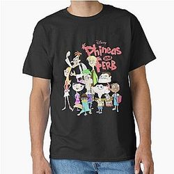 Call Me D Is PHINEAS AND FERB The Group Logo Classic T-Shirt
