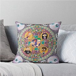Phineas and Ferb Throw Pillow