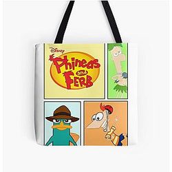 Phineas and Ferb Tote Bag