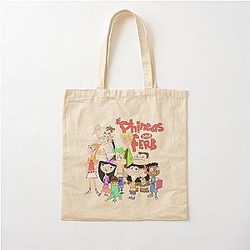 Phineas and Ferb Cotton Tote Bag