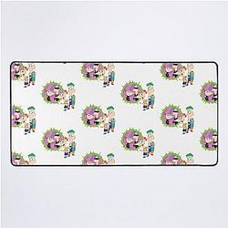 Phineas and Ferb Love You Desk Mat