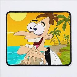 Phineas and Ferb Doofenshmirtz Mouse Pad