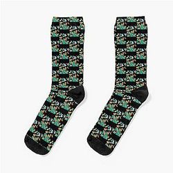 Perry the platypus Phineas and Ferb collage design Socks