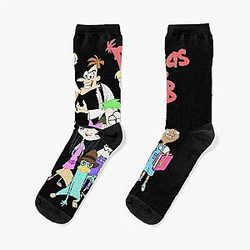 Call Me Phineas And Ferb The Group Logo Nice Gift For Fan Socks