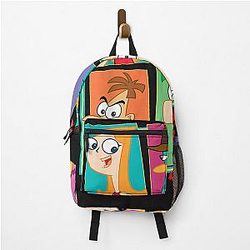 Disney Phineas Ferb Character Collage Backpack