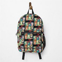 Disney Phineas And Ferb Character Collage Backpac
